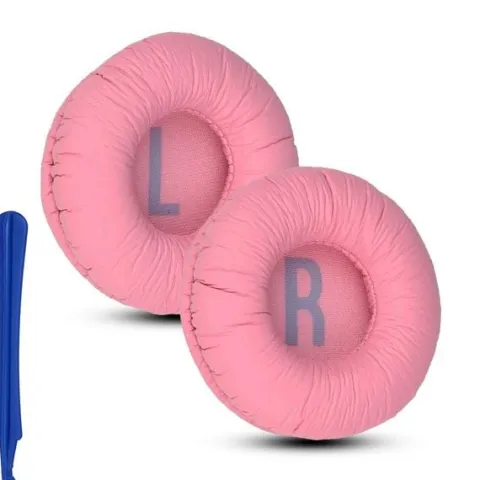 Nauszniki Gąbki Pady do JBL JUNIOR JR300 BT JR310BT L+R Różowe