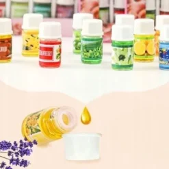 NAWILŻACZ POWIETRZA DYFUZOR ZAPACHOWY AROMATERAPIA + OLEJKI ETERYCZNE x12