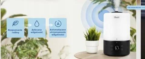 Nawilżacz powietrza Levoit Dual 200S Pro kolorowe LED smart dyfuzor 220ml/h