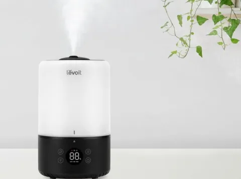 Nawilżacz powietrza Levoit Dual 200S Pro kolorowe LED smart dyfuzor 220ml/h