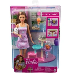 ND01_247597 Barbie lalka zabawa z kotkami HHB70 /