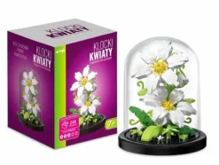 ND01_246921 *****Klocki kwiaty stokrotki klosz 24