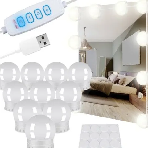ND12_15926 Lampki LED na lustro/ do toaletki- 10szt. 5900779940819