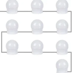 ND12_15926 Lampki LED na lustro/ do toaletki- 10szt. 5900779940819