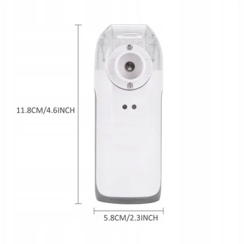 NEBULIZATOR SIATECZKOWY INHALATOR PRZENOŚNY CICHY DLA DZIECI I DOROSŁYCH