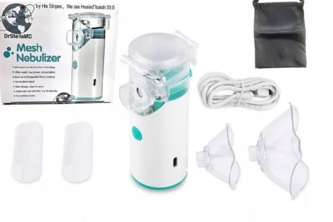 Nebulizator siateczkowy inhalator przenośny cichy dla dorosłych dzieci LCP