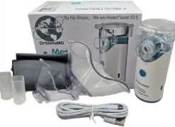 Nebulizator siateczkowy inhalator przenośny cichy dla dorosłych dzieci LCP