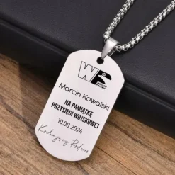 NIEŚMIERTELNIK PREZENT dla ŻOŁNIERZA grawer PAMIĄTKA PRZYSIĘGI WOJSKOWEJ