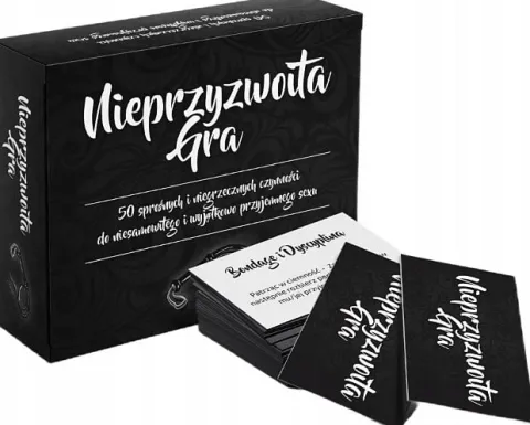 NIEPRZYZWOITA Gra, Prezent dla MĘŻA, Faceta, Chłopaka na WALENTYNKI
