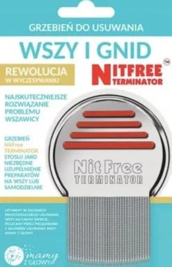 NitFree Terminator PROFESJONALNY grzebień na WSZY