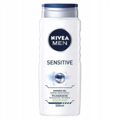 NIVEA MEN Żel pod prysznic 3w1 męski - Płyn do mycia ciała włosów 500ml x 5