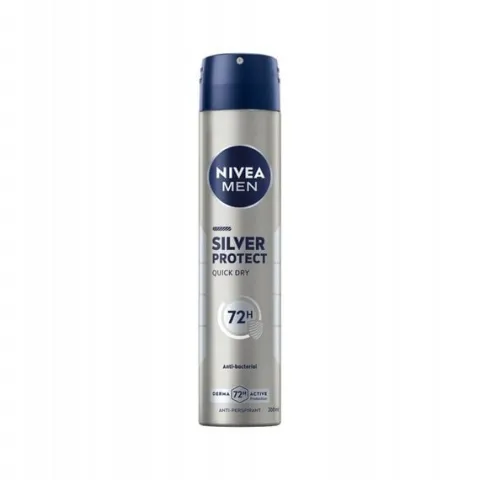 NIVEA MEN Silver Protect Antyperspirant męski w sprayu dezodorant 200ml x3