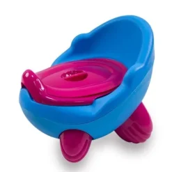 Nocnik tradycyjny plastikowy dla dziecka toaleta kibelek wc niebieski UC82302