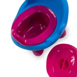 Nocnik tradycyjny plastikowy dla dziecka toaleta kibelek wc niebieski UC82302