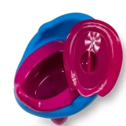 Nocnik tradycyjny plastikowy dla dziecka toaleta kibelek wc różowy UC82302-1