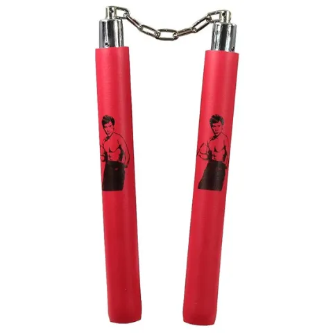 Nunchaku Piankowe Red Bruce LEE
