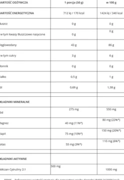 7Nutrition - Carbo Gold 1 kg - grejpfrutowy