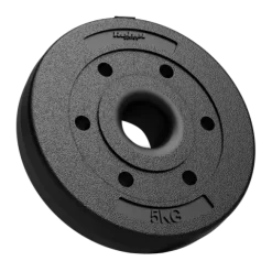 Obciążenie bitumiczne olimpijskie zestaw 4x5kg otwór 51mm do sztang Rebel