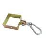 Obejma metalowa 90x90mm do belki kwadratowej