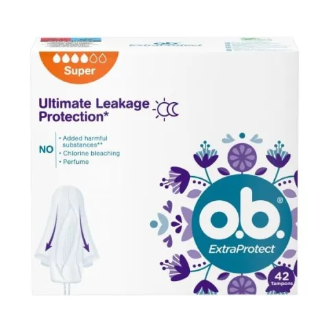 o.b. Extra Protect Super tampony 42 sztuki
