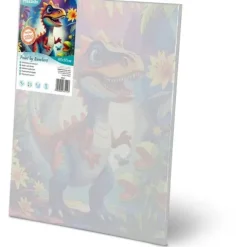 Obraz do malowania po numerach 40x50 cm Massido Dino