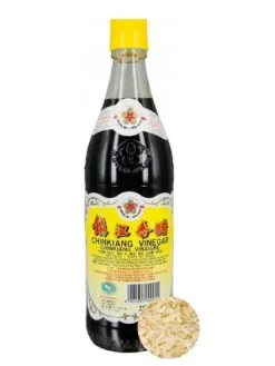 Ocet ryżowy ciemny chinkiang z prażonego ryżu azjatycki do marynat 550ml