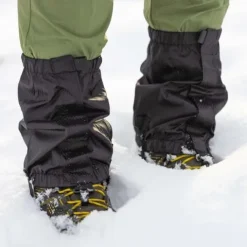 Ochraniacze na buty wodoodporne stuptuty trekkingowe uniwersalne 2 szt. czarne