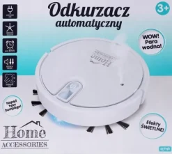 ODKURZACZ DLA DZIECI ROBOT SPRZĄTAJĄCY Z PARĄ WODNĄ dźwięk ODKURZA JEŻDŻĄCY