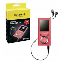 Odtwarzacz MP3 Bluetooth wyświetlacz 1.8 cala WMA 16GB JACK 3.5 mm Intenso