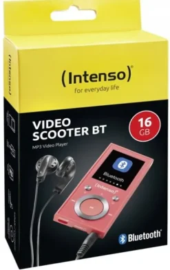 Odtwarzacz MP3 Bluetooth wyświetlacz 1.8 cala WMA 16GB JACK 3.5 mm Intenso