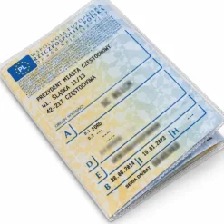 OKŁADKA ETUI NA DOWÓD REJESTRACYJNY PRZEZROCZYSTA CASE