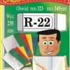 OKŁADKA KSIĄŻKOWA REGULOWANA R-22 (10) 1222 A'30