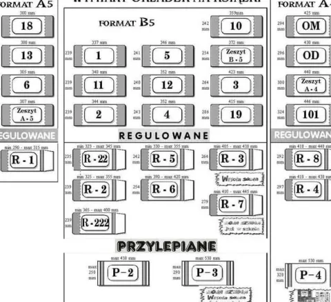 OKŁADKA NA ZESZYT A4 (50) IKS"6