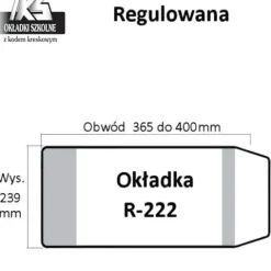 OKŁADKA REGULOWANA R-222 (25) 2221 A'12