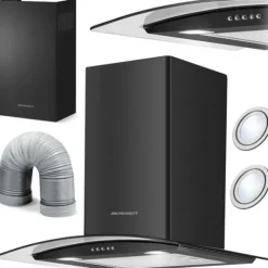 Okap kuchenny kominowy 60 cm Berdsen BT-201