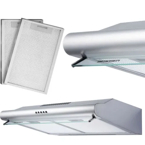 Okap kuchenny podszafkowy - pochłaniacz 50 cm Berdsen BE-10-A INOX