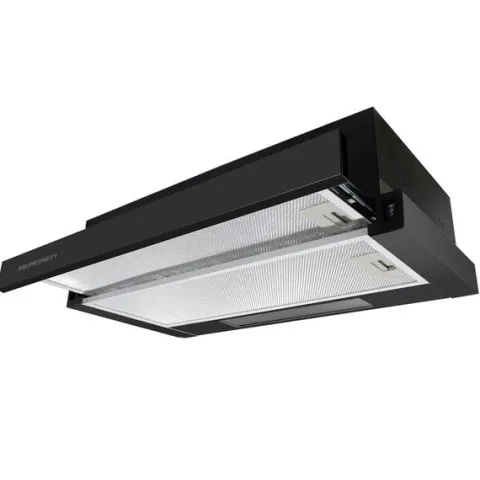 Okap kuchenny teleskopowy Berdsen BT-230 czarny mat