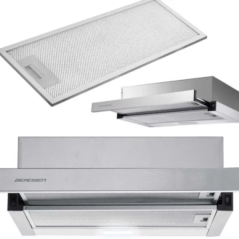 Okap kuchenny teleskopowy Berdsen BT-229 INOX