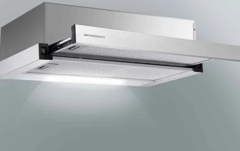 Okap kuchenny teleskopowy 50cm Inox BT-233