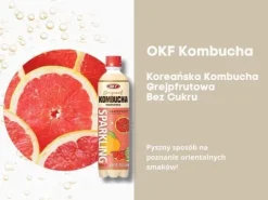 OKF Kombucha Grapefruit Zero kombucha grejpfrutowa 500 ml