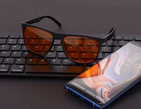Okulary do KOMPUTERA Blue Light UV - BLOKUJĄ DO 100% NIEBIESKIEGO ŚWIATŁA