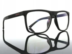 OKULARY DO KOMPUTERA Z FILTREM BLUE LIGHT ZERÓWKI Męskie Etui Ściereczka