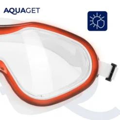 Okulary do pływania na basen okularki pływackie anti-fog UV gogle z zatyczkami do uszu i nosa