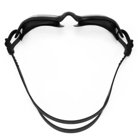Okulary do pływania z zatyczkami do uszu, nosa zestaw okularki na basen UV Anti-fog