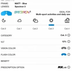 Okulary Julbo ROOKIE 2 - MATT - Blue