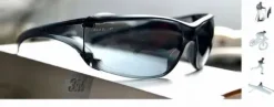 OKULARY 3M V PRZECIWSŁONECZNE Mocne woreczek ETUI