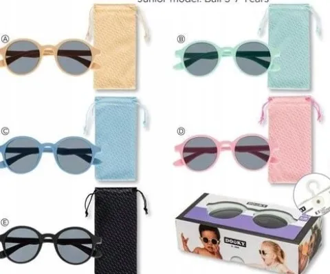 Okulary przeciwsłoneczne Dooky Bali UV400 3-7 lat