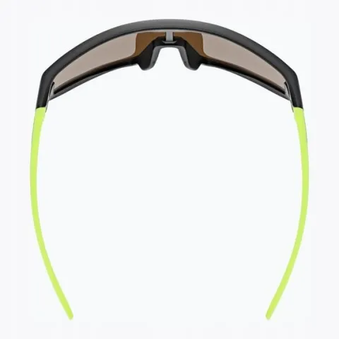 Okulary przeciwsłoneczne dziecięce UVEX Skyryse Jr black/yellow matt/mirror