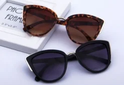 OKULARY PRZECIWSŁONECZNE GLOW KOCIE OKO CAT EYE