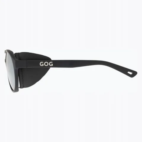 Okulary przeciwsłoneczne GOG Nanga matt black/silver mirror OS
